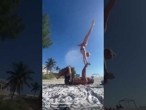Beach Acro Yoga is the best!