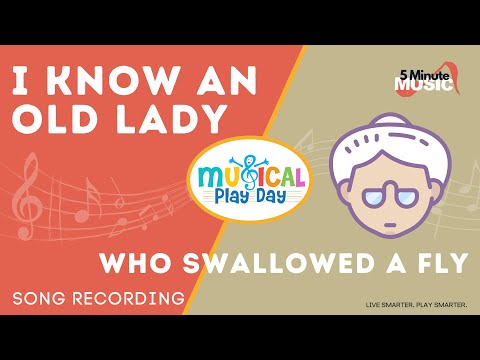 🎶 I know an old lady who swallowed a fly | Music TablePlay | Kids Songs & Games |  Learning for Kids