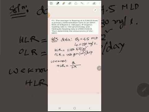 numericals on determination of dimension of Standard Rate Trickling Filter