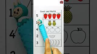 🍓🍉 Fruit Counting Challenge! | Match Fruits With Correct Numbers 🔢😍