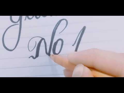 YouTube no 1 heading// and making handwriting//