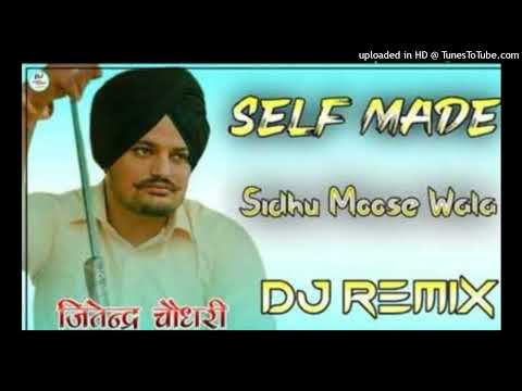 self made song dj remix  sidhu moose wala new song dj remix 2023