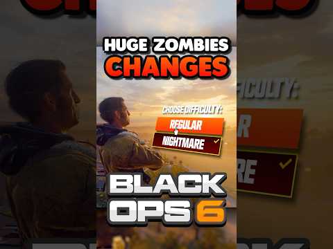 Zombies Just got Easier (MASSIVE BO6 ZOMBIES UPDATE)