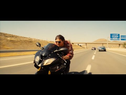 MI Rogue Nation, motorcycle chase scene