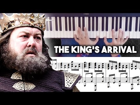 Game of Thrones - The King's Arrival Advanced Piano Cover with Sheet Music