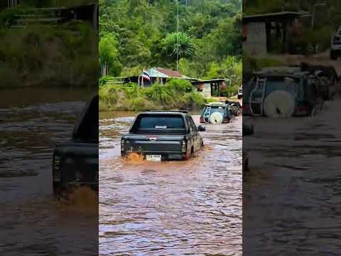 ลุย....น้ำ ฐานดาวเรือง #offroad #triton #ชะโงกทัวร์ออนไลน์