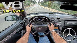 Mercedes CLK 500 V8 POV Test Drive | W209 V8 Acceleration Performance