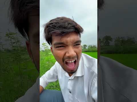 Bhau ko chalne bol rha hai #funny #comedy #harshpushptode #kisan #gaon #videoshooting