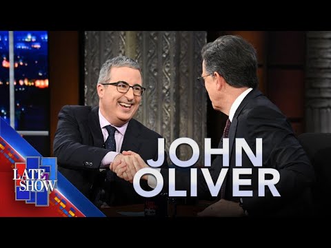 “I’m Sticking It Out” - John Oliver Isn’t Letting Trump’s Crime Spree Derail His American Dream