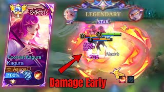 Kagura Aggressive Damage From Early to Late Game  !