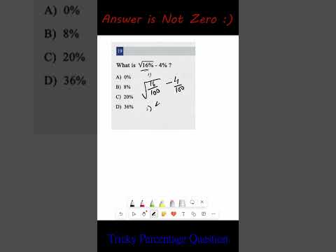 Answer is not Zero xD | Tricky Question | NDA | CDS  #maths #ndatricks #exam#ndapreparation #nda