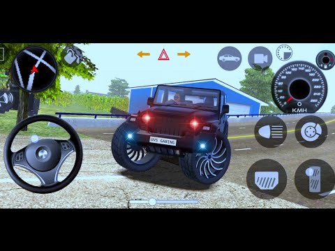 Dollar (Song) Modified Mahindra Black thar 😈|| Indian Cars Simulator 3D || Android Gameplay Part 2