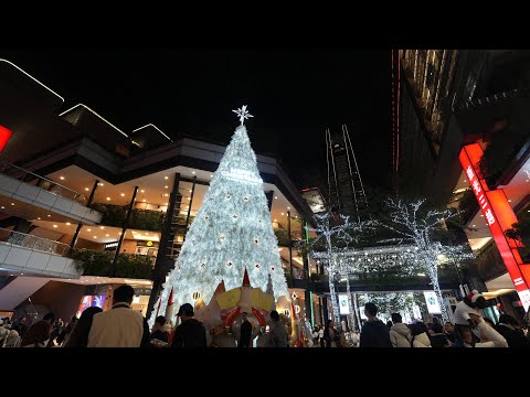 台北市2024信義商圈耶誕燈飾Taipei City 2024 Xinyi Commercial District Christmas Lighting_ 20241211