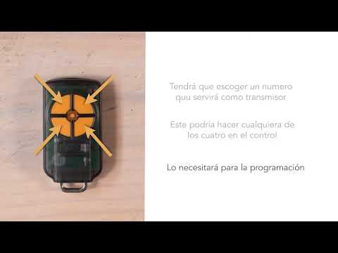 Como codificar un control remoto adicional para su puerta de garaje ATA Shed Master