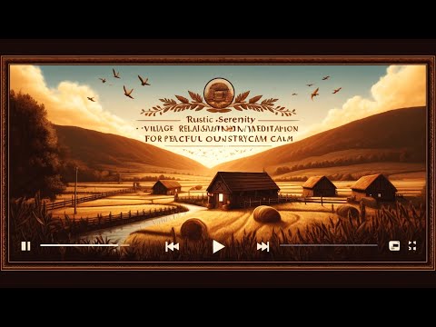 Rustic Serenity | Village Relaxation Meditation for Peaceful Countryside Calm