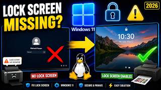 How to Fix Lock Screen Not Showing on Windows 11 (2026 Guide)