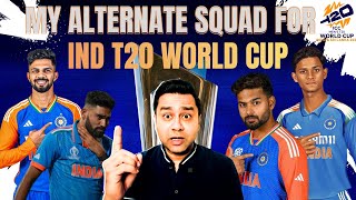 My Alternate India Squad for T20I World Cup #Aakashvani