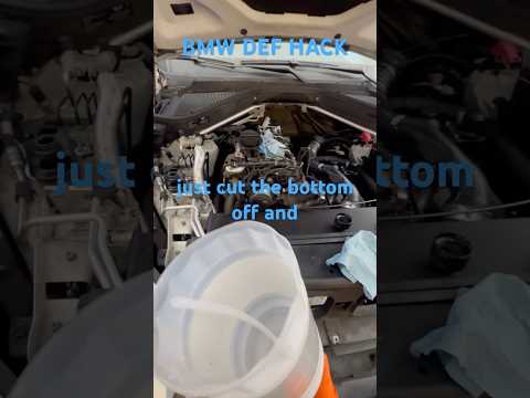 #bmw #diy #maintenance  #lifehacks #automobile #diesel #dieselengine #e70  #m57 #trythis #howto