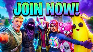 🔴 LIVE: FORTNITE CUSTOMS + Giveaway! (Join Now) #fortnite #customs #shorts