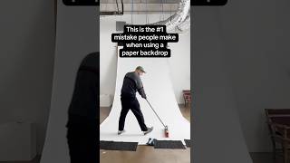 The secret to photographing on a paper backdrop
