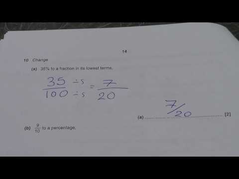 GCSE mock (Jan) Q10