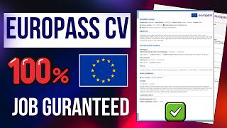Europass CV | European Standard Resume Format