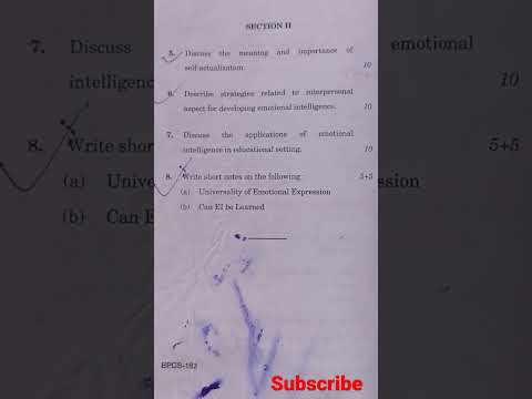 BPCS183 June 2022 question paper #ignou #ignouquestionpaper #questions  #ignouexampaper #ignouexams