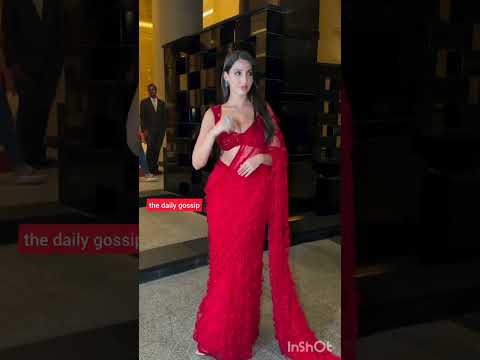 Nora fatehi Looking Stunning While Walking The Ramp with Cutest Smile at Jio World Plaza Launch