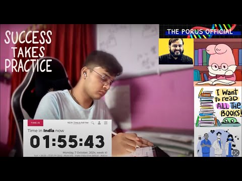 🎯Live Study Session 📚|🚀 NEET 2025 Target | Focus & Prepare Together
