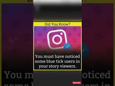 Did you know ? why do verified users view your story on Instagram ? #shorts #instagram #insta #viral