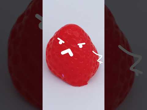 BUBU Unboxing Squishy 🍓🍓 Yummy Strawberry #squishy #satisfying #shorts