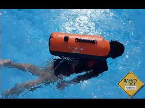 Emergency Ready Kit MODEL F. Multi-function First Aid Kit, Floater, Water Container