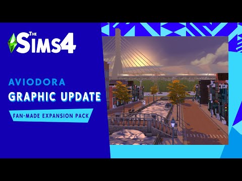 Sims 4 - Aviodora Open-World Mod - Graphic Update Overview
