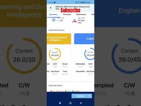Oliveboard Live Mock Test 23-24 November 2024 SSC CGL TIER 2 2024 #ssccgl2024 #ssc #sscexam