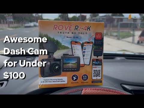 Rove R2-4K Dash Cam | Awesome Dash Cam Under $100