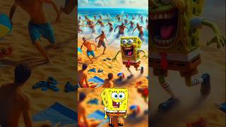 scary versions of SpongeBob characters #horror #creepy #shorts #trendingshorts