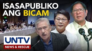 Bicameral conference sa 2026 proposed budget, isasapubliko ayon kay PBBM