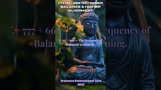 777Hz + 666Hz Frequency for Inner Balance & Higher Alignment | Mental Clarity & Focus Binaural Beats