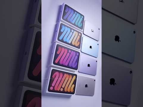 iPad mini 2024 (A17 Pro) Color Comparison