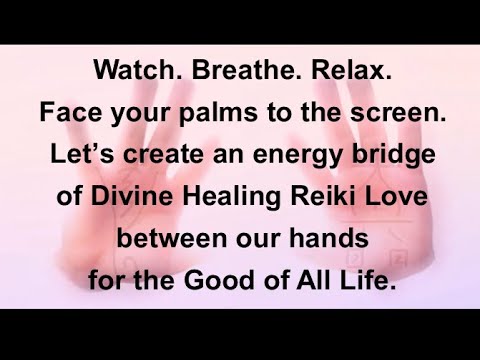 This video sends Reiki Healing Energy and Love to anyone who watches or listens