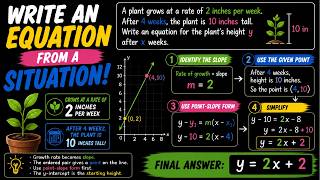 How to Write an Equation from a Word Problem | Algebra