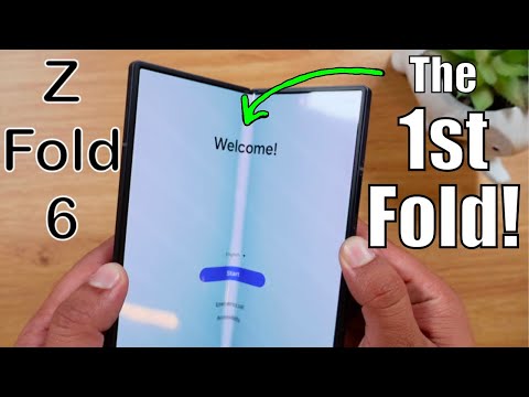 Samsung Galaxy Z Fold 6 Unboxing & Initial Impressions