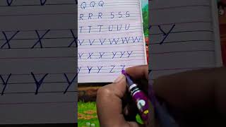 MR Script  Letter Z#writing #mrscript #education #handwriting #handwritingstyles