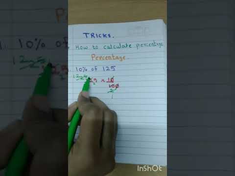 ||How to calculate Percentage|| @mathematics tutorial