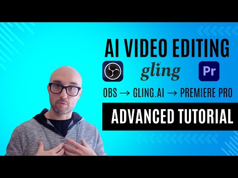 How I use Ai to edit videos: OBS + GlingAI + Premiere Pro