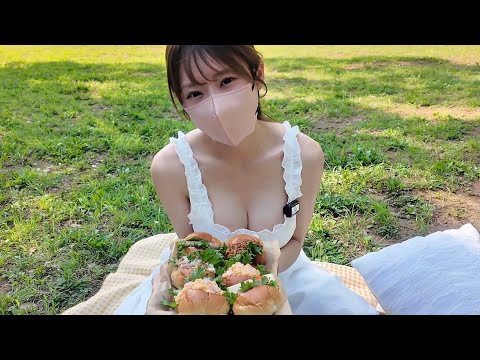 手作りお弁当でピクニック。。。