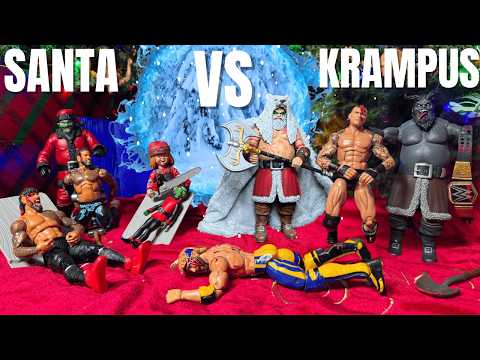 WWE Santa Vs Krampus Action Figure Portal Match