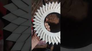 mdf raw photo frame making by lathe machine #machine #crafts #woodcrafts #cornercarving