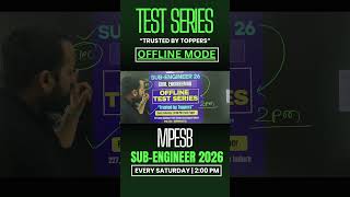 MPESB Sub Engineer Civil 2026 | Full Length Offline Tests |Crack SE Exam #navigateprime#subengineer