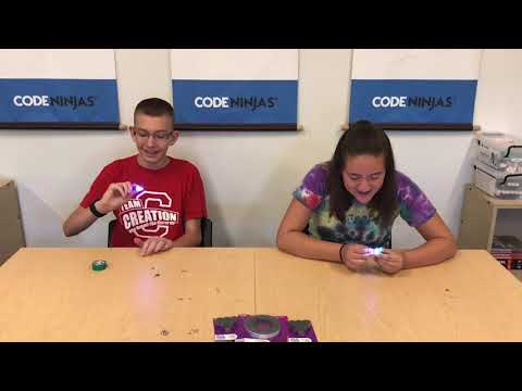 STEM Time with Sophie and Gage: LED Throwies